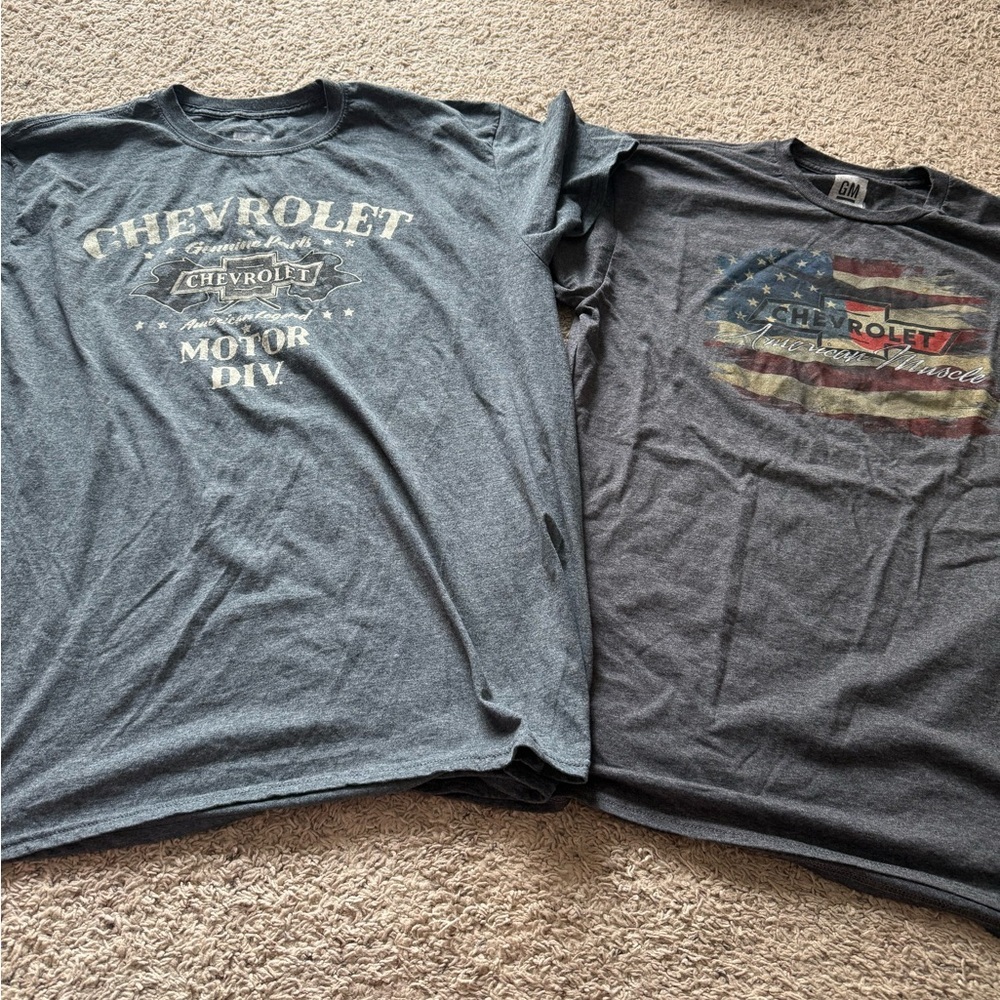 Chevrolet Gray Men's T-Shirt Set